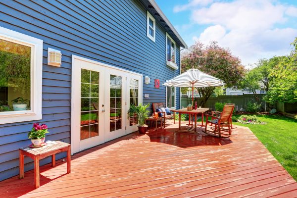 Blue Siding Installation in Fishers