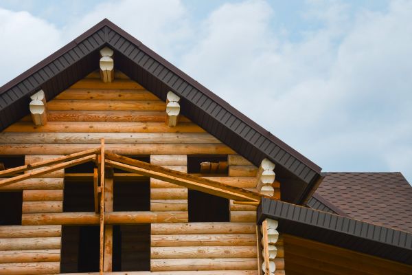 Log Home Siding Installation in Fishers